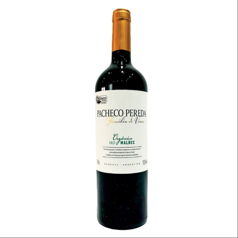 Pacheco Pereda Organic Malbec Familia de Vinhos 2021