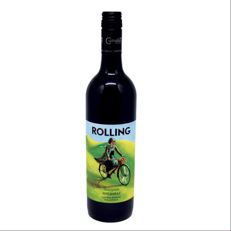 Cumulus Estate Wines, Rolling Shiraz 2015