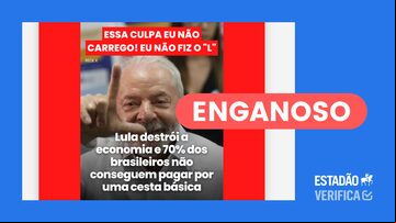O post distorce informações apresentadas no boletim de maio do Instituto Pacto Contra a Fome. Foto: Reprodução/Instagram