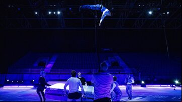 CIRQUE DU SOLEIL / BACKSTAGE. Foto: Daniel Teixeira/Estadão