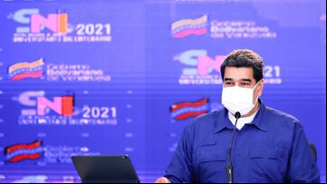 Maduro quer suspensão progressiva de sanções. Foto: Prensa Miraflores/EFE