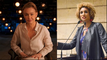 Atriz Júlia Lemmertz considera que essência de Helena, personagem-ícone de Manoel Carlos, tem tudo a ver com as características de Marielle Franco
MONTAGEM DE FOTOS-CRÉDITO: Matheus Malafaia/Globo/Divulgação;Renan Olaz/CMRJ. Foto: Matheus Malafaia/TV Globo/Divulgação;Renan Olaz/CMRJ