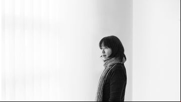 A autora sul-coreana Han Kang, laureada com o Prêmio Nobel de Literatura 2024. Foto: Divulgação/via Editora Todavia